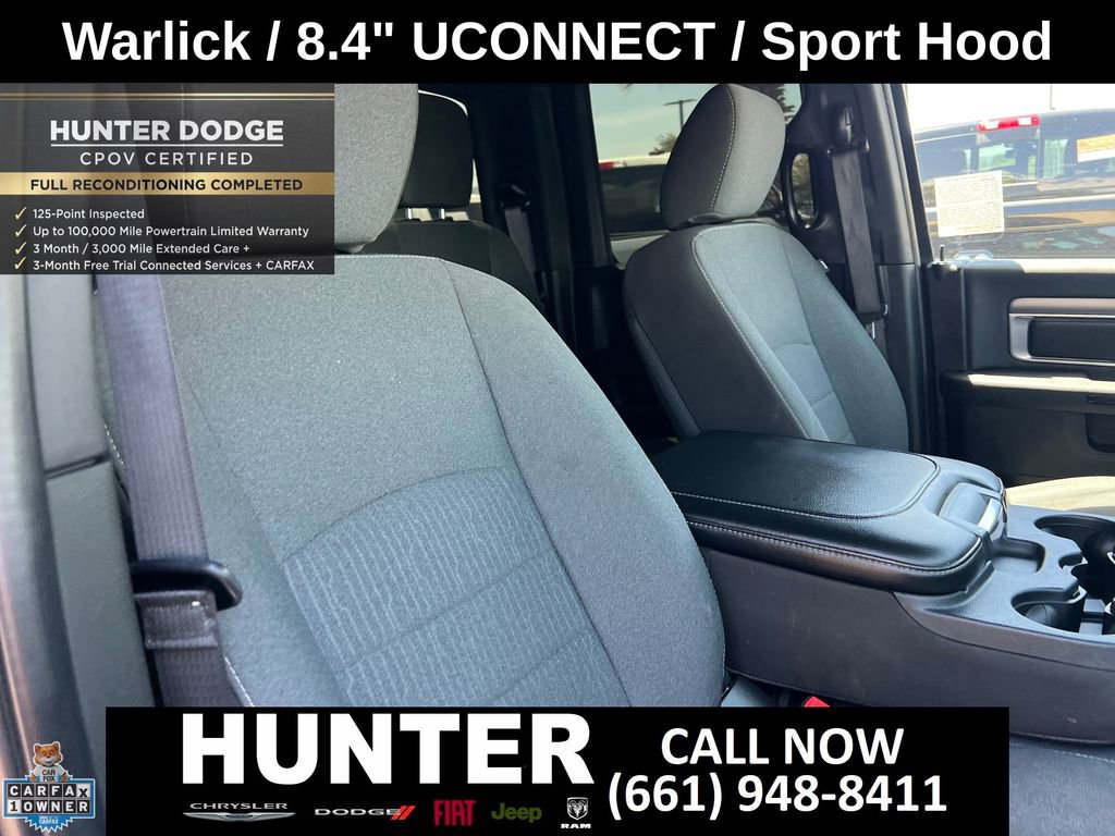Certified 2022 RAM 1500 Classic Warlock w/ Electronics Group RWD image 17