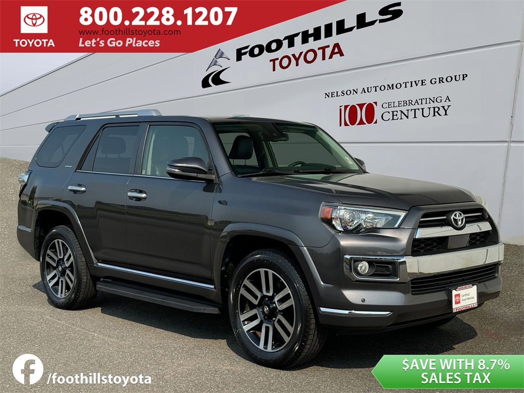 Certified 2020 Toyota 4Runner Limited