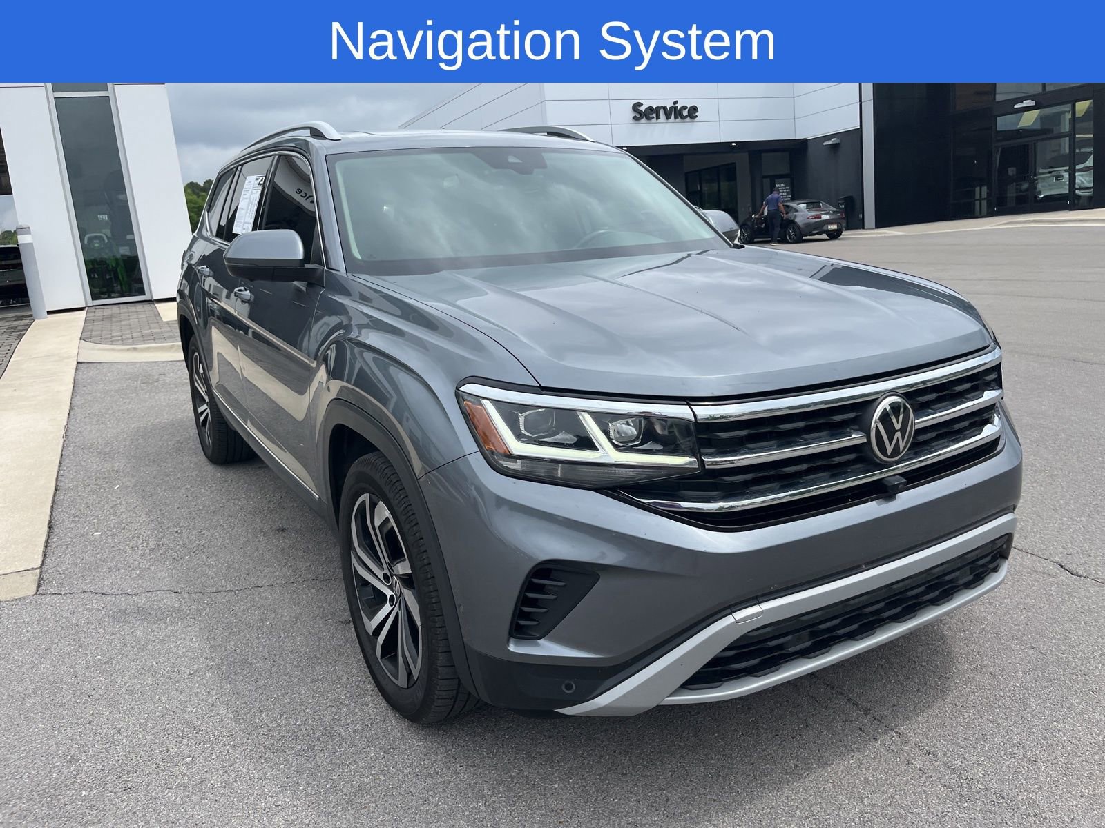 Used 2021 Volkswagen Atlas SEL Premium AWD/4WD image 3