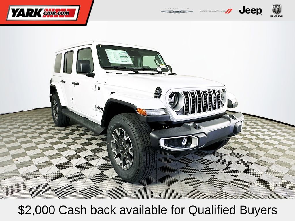 New 2026 Jeep Wrangler Unlimited Sahara AWD/4WD 360° Tour