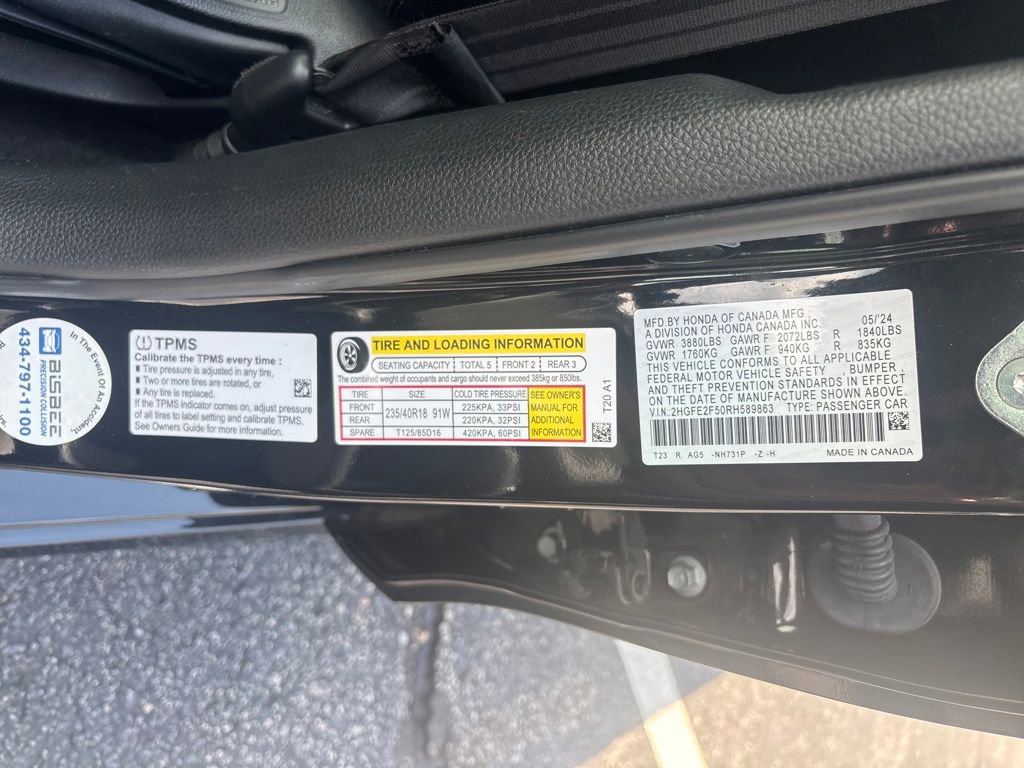 Used 2024 Honda Civic Sport image 22