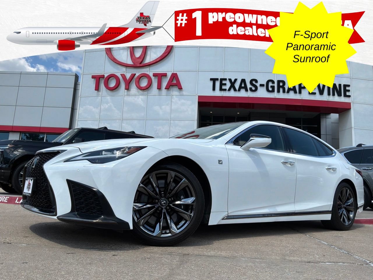 Used 2023 Lexus LS 500 F Sport w/ Cold Weather Package (CK) RWD image 1