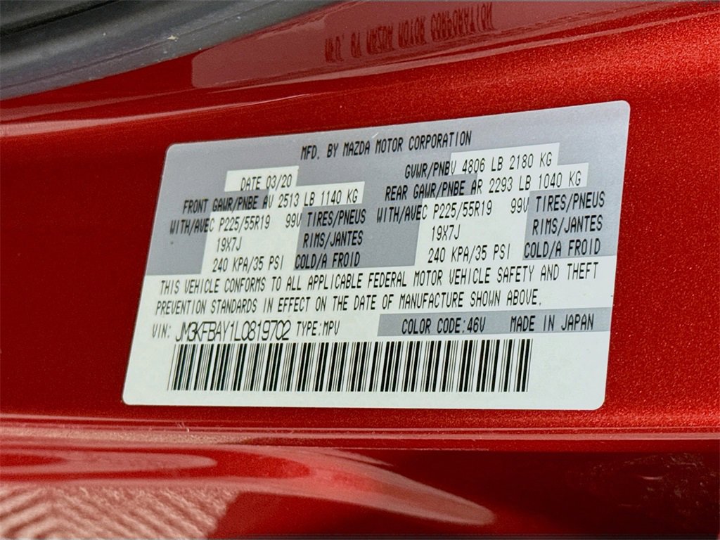 Used 2020 MAZDA CX-5 Grand Touring Reserve image 36