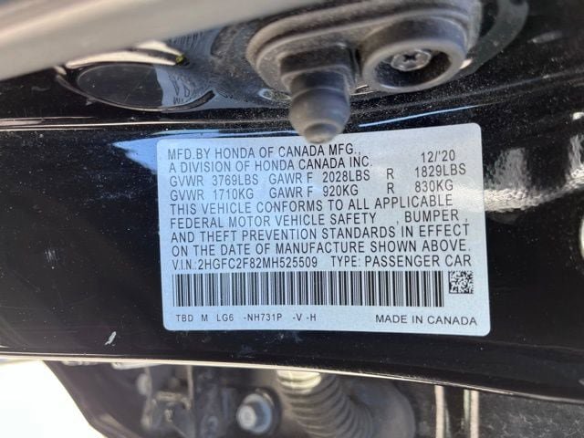 Used 2021 Honda Civic Sport image 12