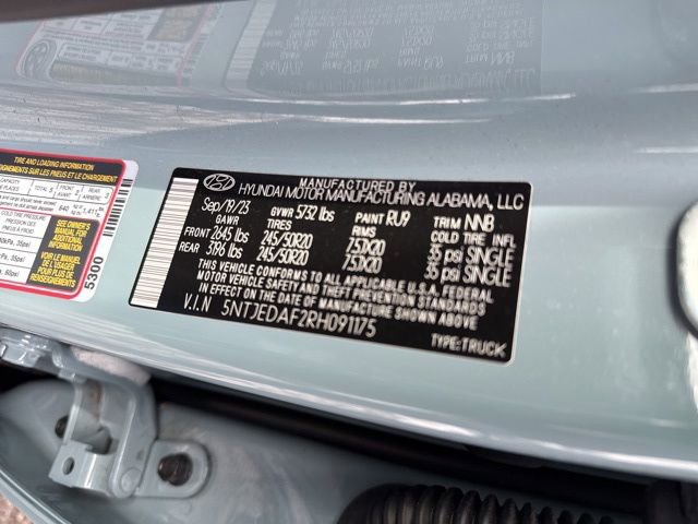 Certified 2024 Hyundai Santa Cruz Limited image 31