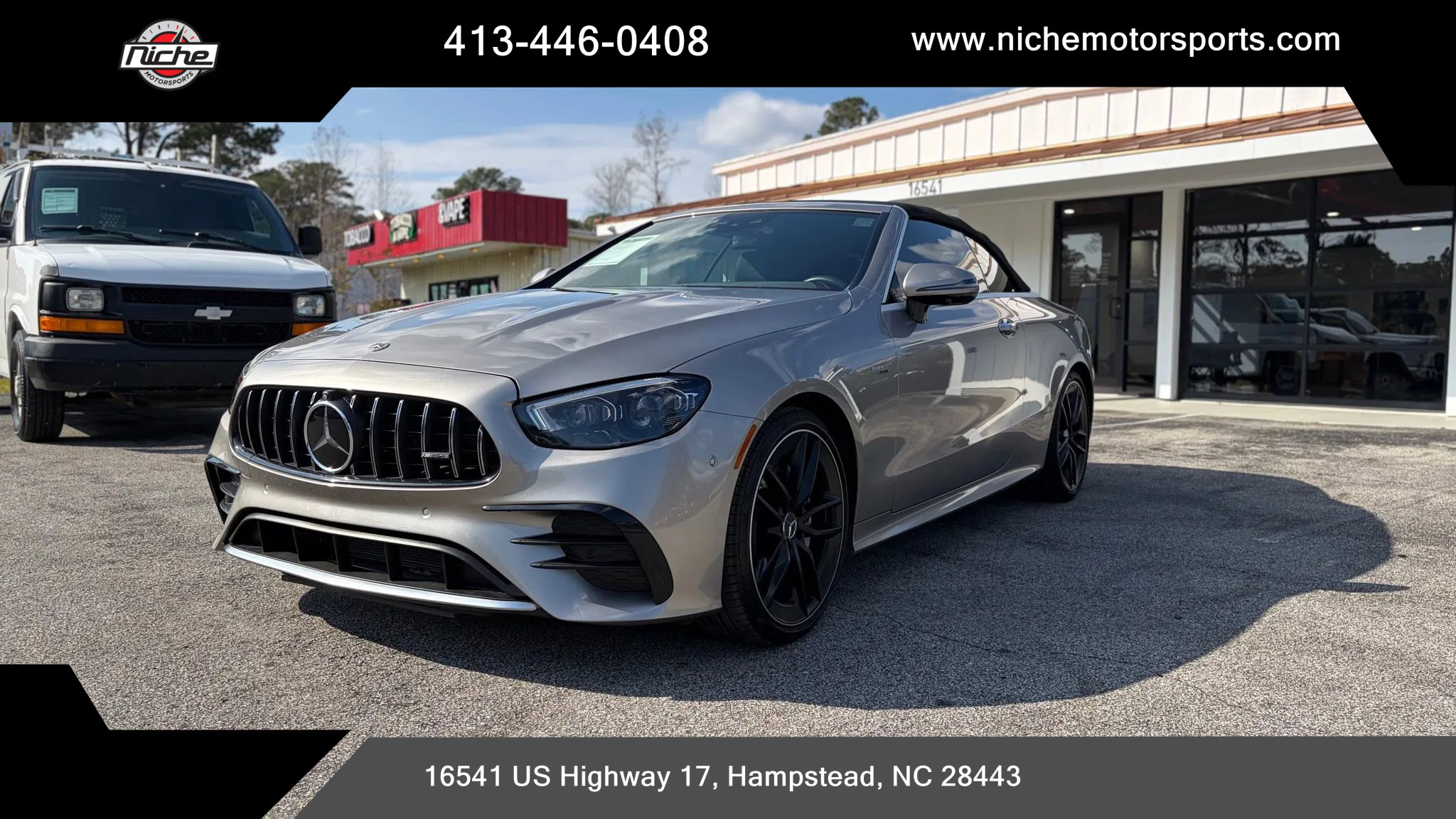 Used 2023 Mercedes-Benz E 53 AMG 4MATIC Cabriolet image 1