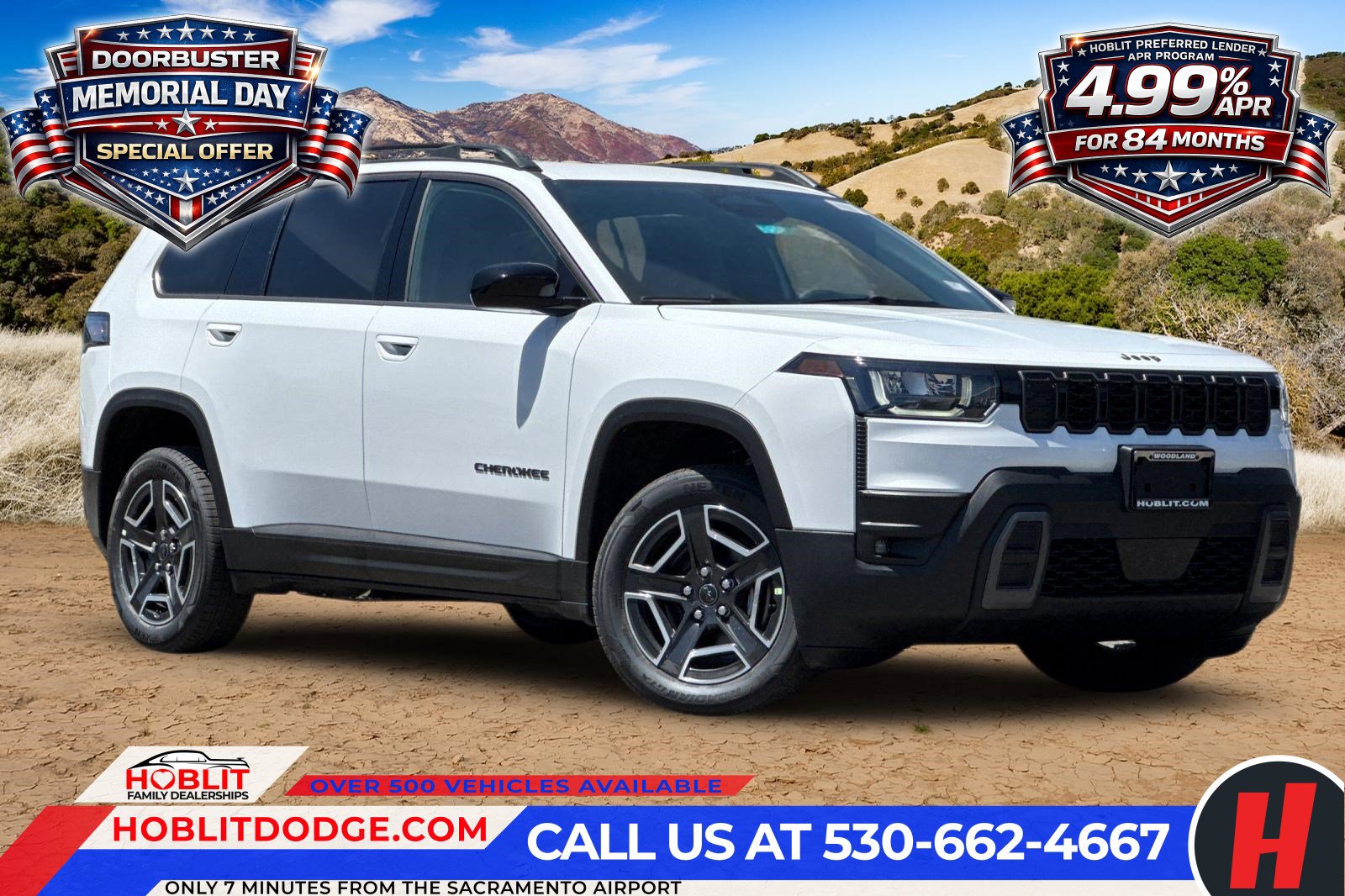 New 2026 Jeep Cherokee Laredo AWD/4WD image 1