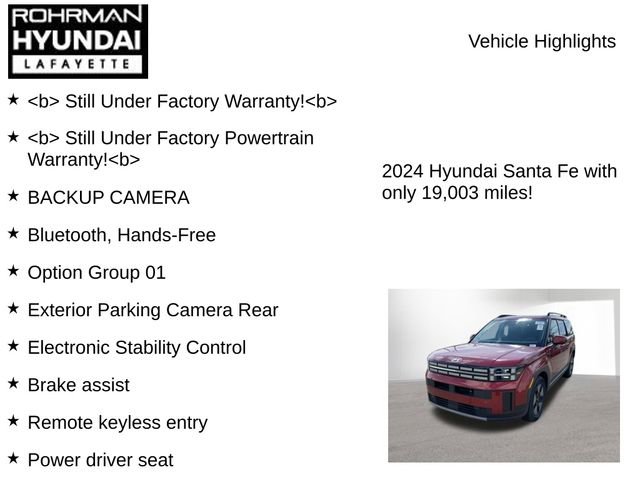 Used 2024 Hyundai Santa Fe SEL image 7