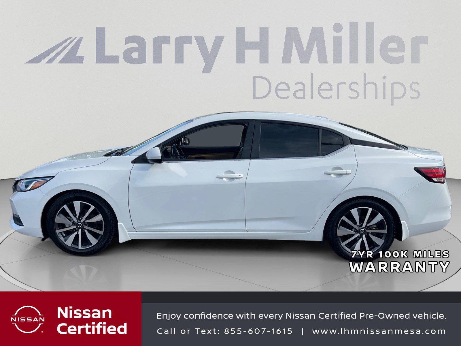 Certified 2021 Nissan Sentra SV w/ SV Premium Package FWD image 2