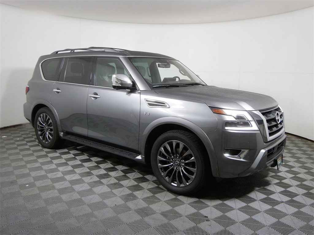 Used 2022 Nissan Armada Platinum w/ Captain's Chairs Package