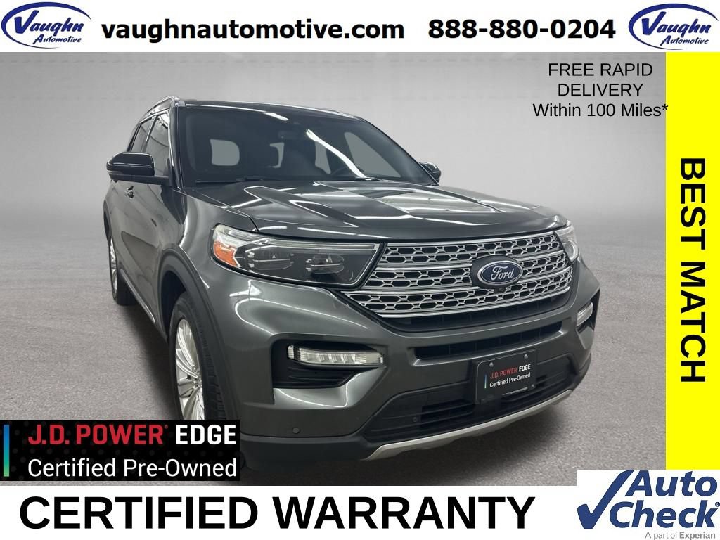 Used 2020 Ford Explorer Limited w/ Class III Trailer Tow Package AWD/4WD image 1