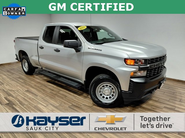 Certified 2021 Chevrolet Silverado 1500 W/T w/ WT Value Package