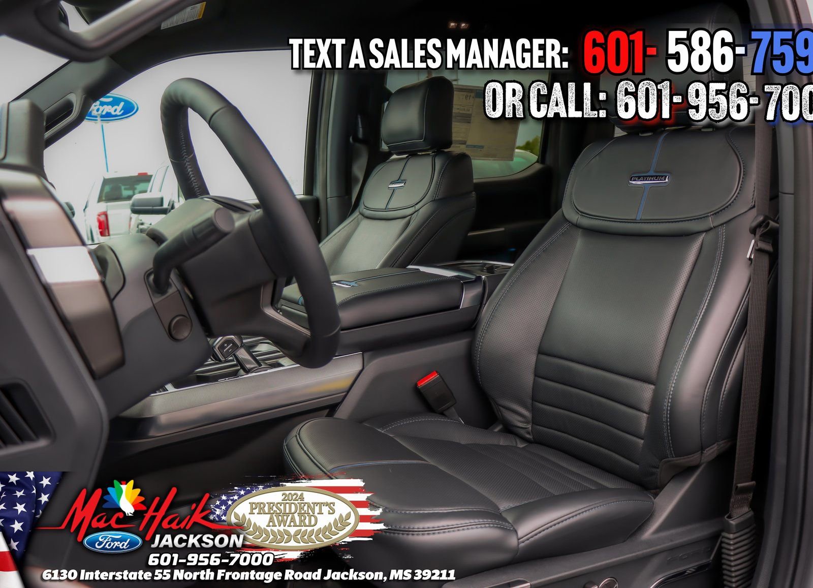 New 2025 Ford F150 Platinum w/ Equipment Group 702A High image 36