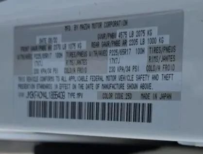 Used 2020 MAZDA CX-5 Touring FWD image 55