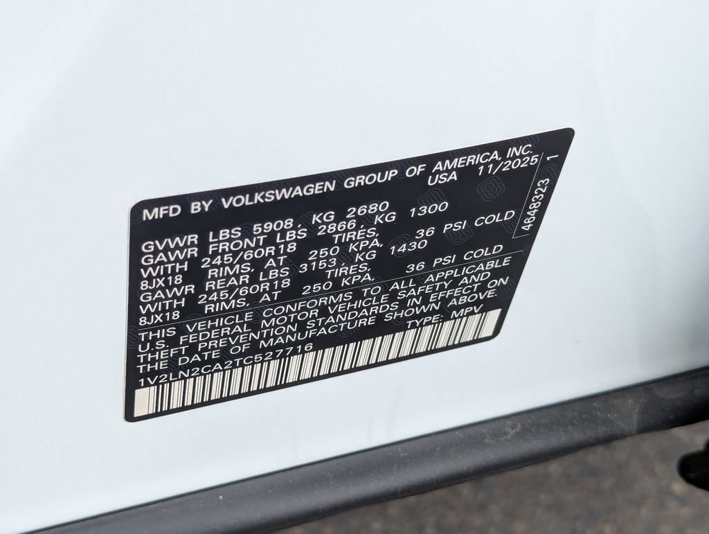 New 2026 Volkswagen Atlas SE AWD/4WD image 38