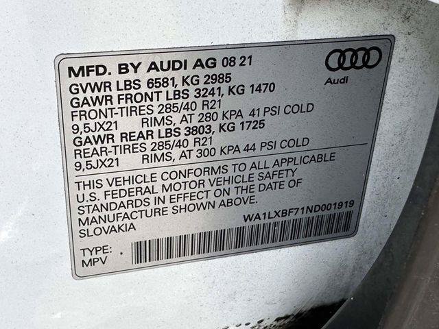 Used 2022 Audi Q7 3.0T Premium Plus w/ Premium Plus Package AWD/4WD image 32