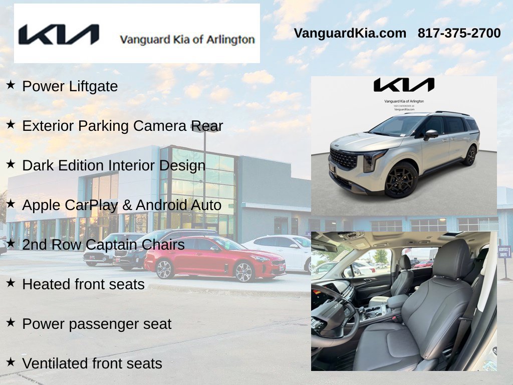 New 2027 Kia Carnival SX w/ Dark Edition Package FWD image 12