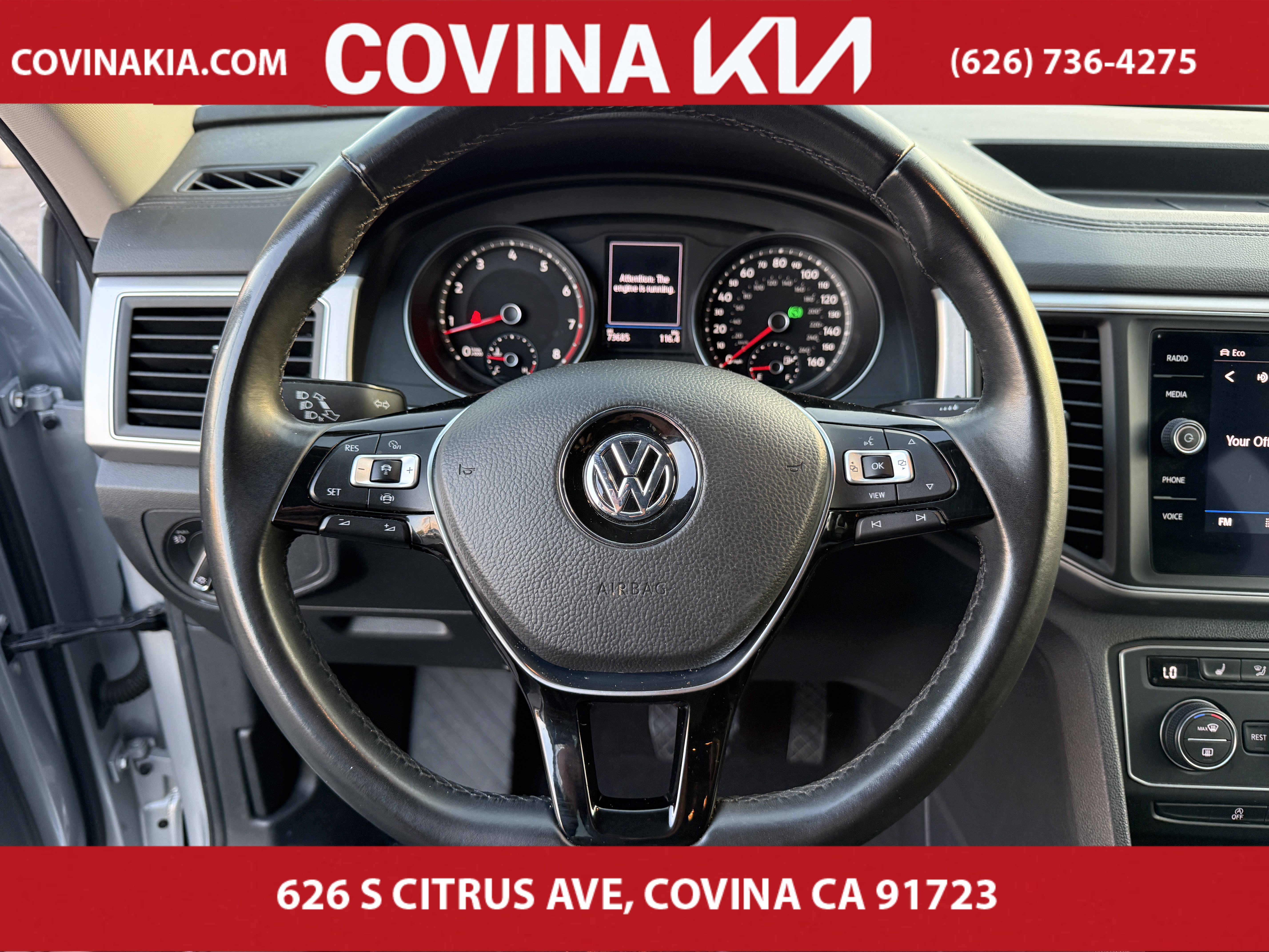 Used 2019 Volkswagen Atlas SE w/ Towing Package image 18