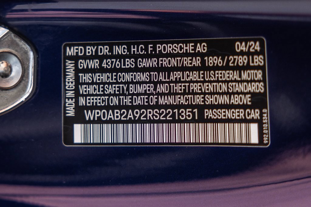 Certified 2024 Porsche 911 Carrera GTS image 27