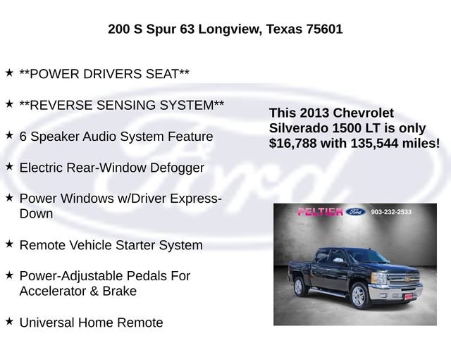 Used 2013 Chevrolet Silverado 1500 LT RWD image 25