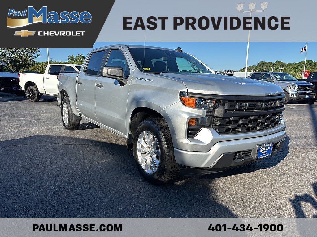 Certified 2022 Chevrolet Silverado 1500 Custom AWD/4WD image 3