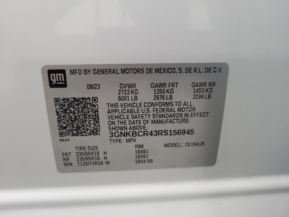 Used 2024 Chevrolet Blazer LT w/ Convenience Package FWD image 33