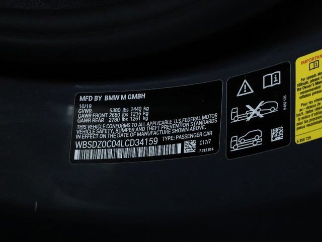 Used 2020 BMW M8 Convertible w/ Driving Assistance Package AWD/4WD image 46