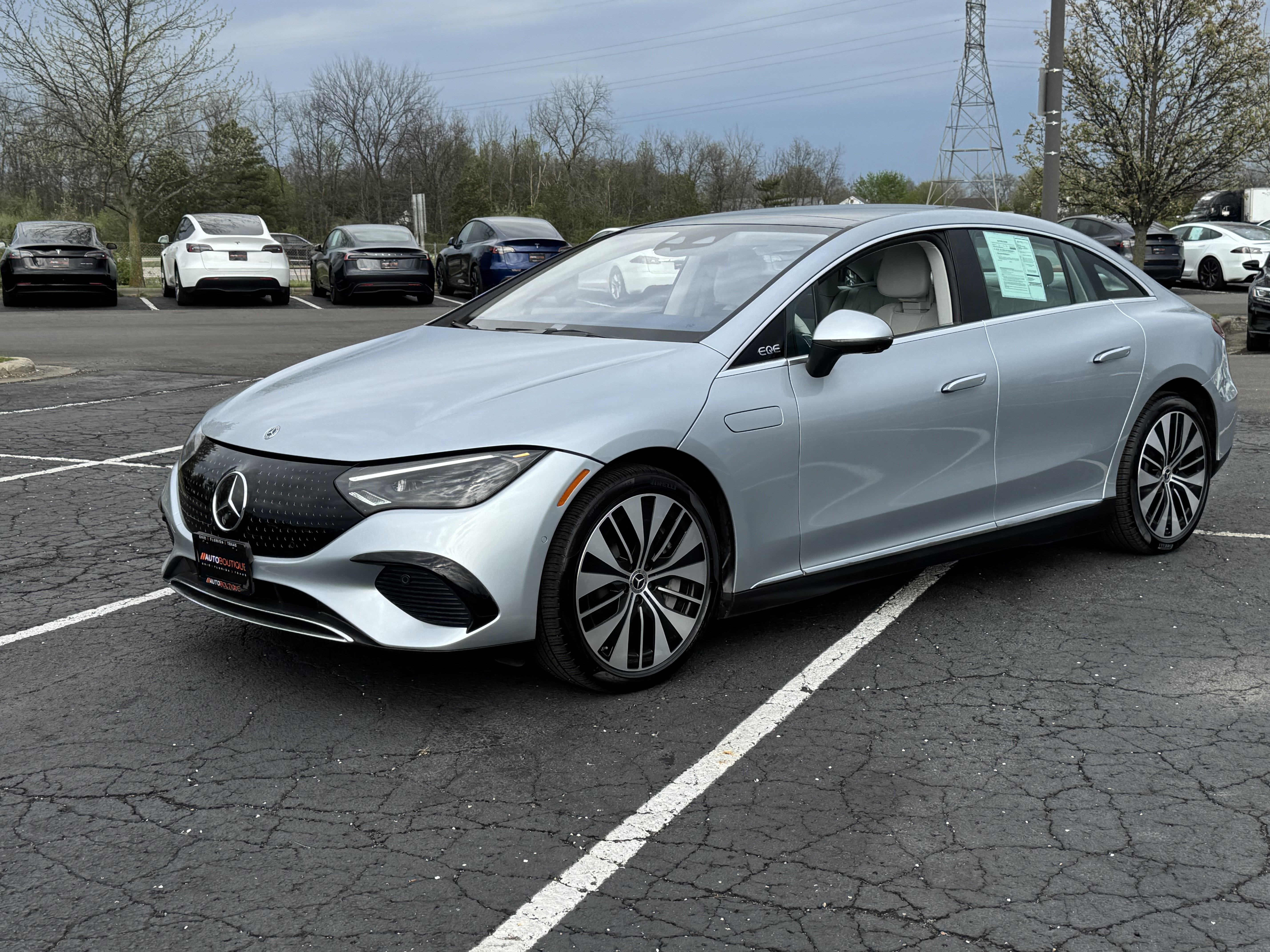 Used 2023 Mercedes-Benz EQE 350+ 4MATIC Sedan w/ Exclusive Trim Package image 8