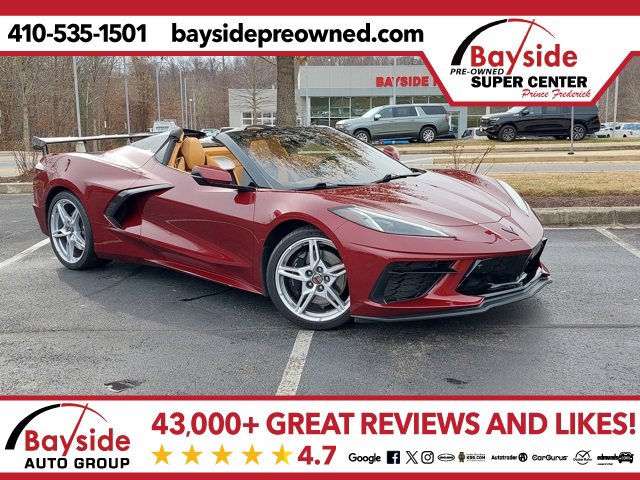 Used 2020 Chevrolet Corvette Stingray Premium Conv w/ 3LT Preferred Equipment Group