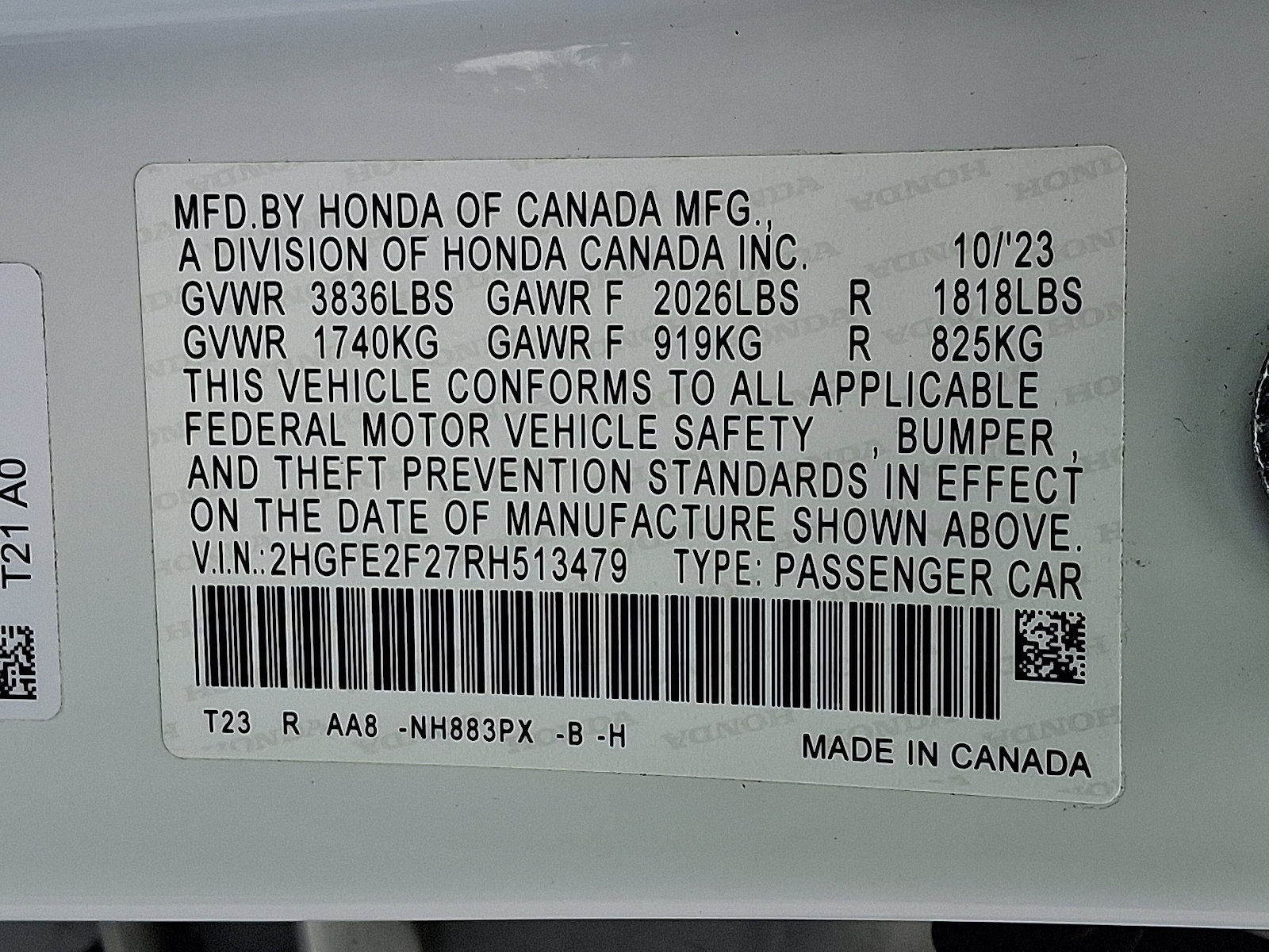 Used 2024 Honda Civic LX image 26