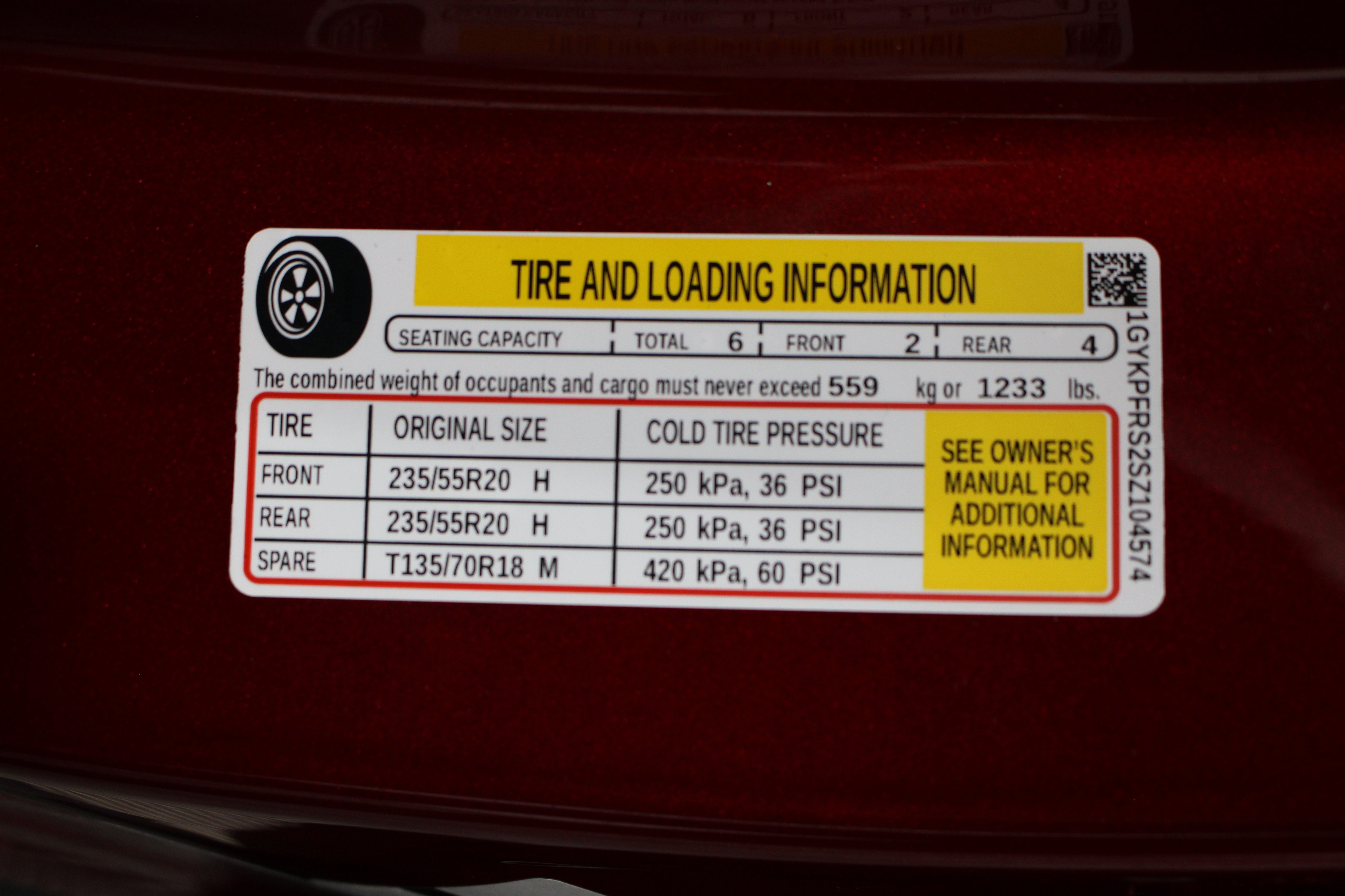 Certified 2025 Cadillac XT6 Premium Luxury w/ Platinum Package AWD/4WD image 44