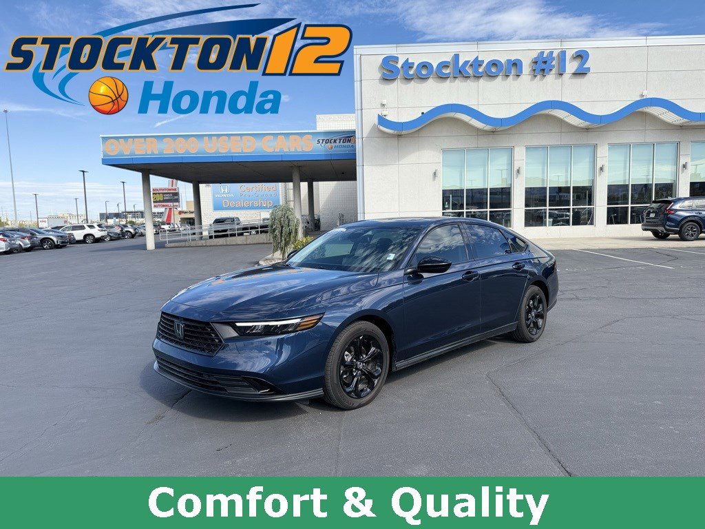 Certified 2025 Honda Accord SE