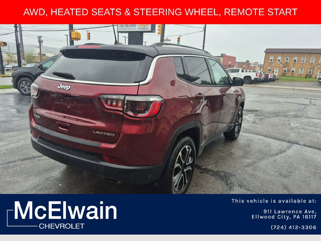 Used 2022 Jeep Compass Limited AWD/4WD image 15
