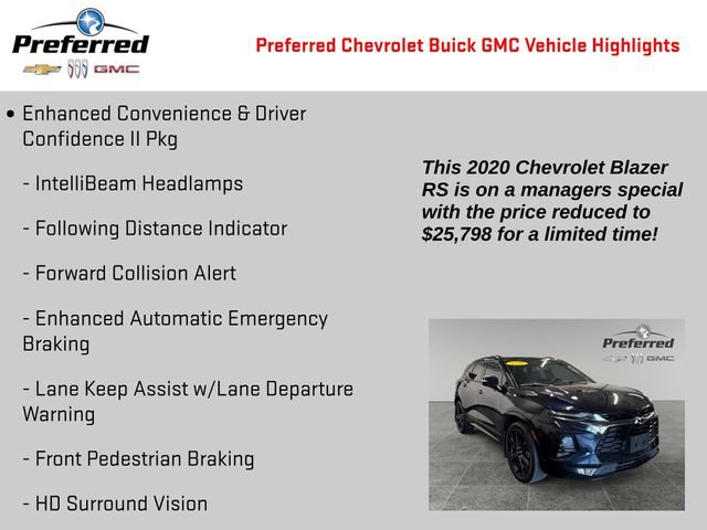 Used 2020 Chevrolet Blazer RS image 6