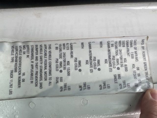 Used 2008 Chevrolet Kodiak C4500 4x4 Regular Cab image 15