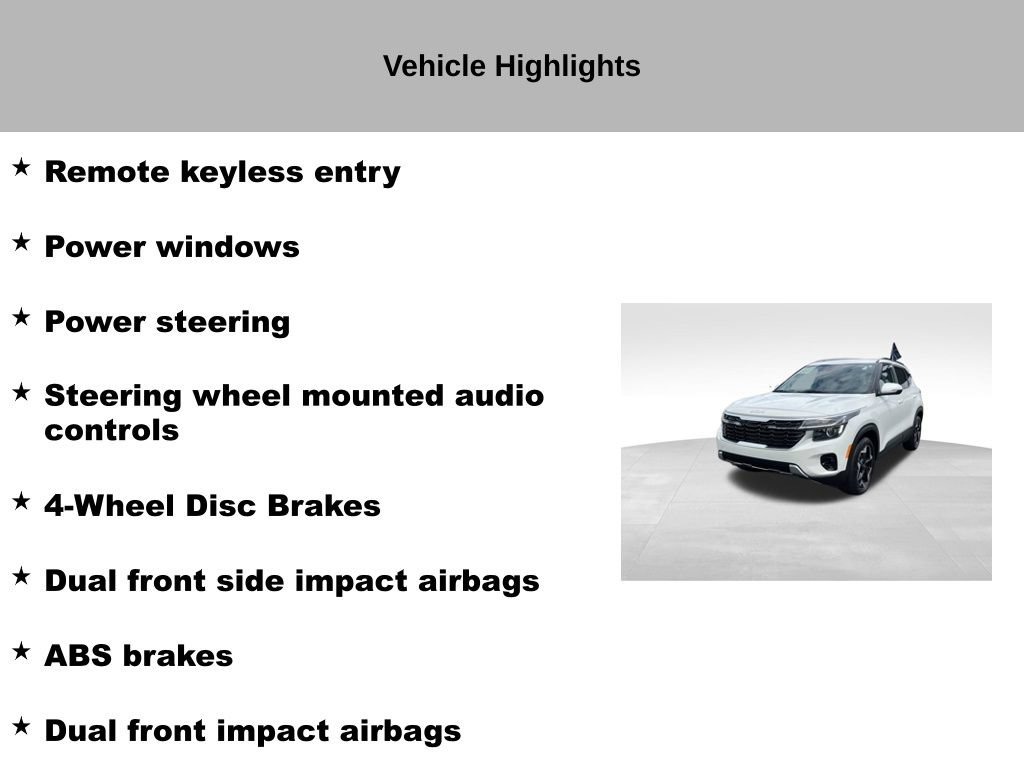 Certified 2024 Kia Seltos EX FWD image 28