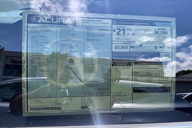 New 2026 Acura MDX w/ Technology Package AWD/4WD image 19