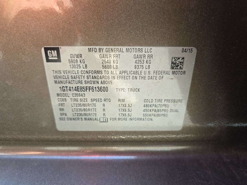 Used 2015 GMC Sierra 3500 Denali w/ Duramax Plus Package RWD image 36