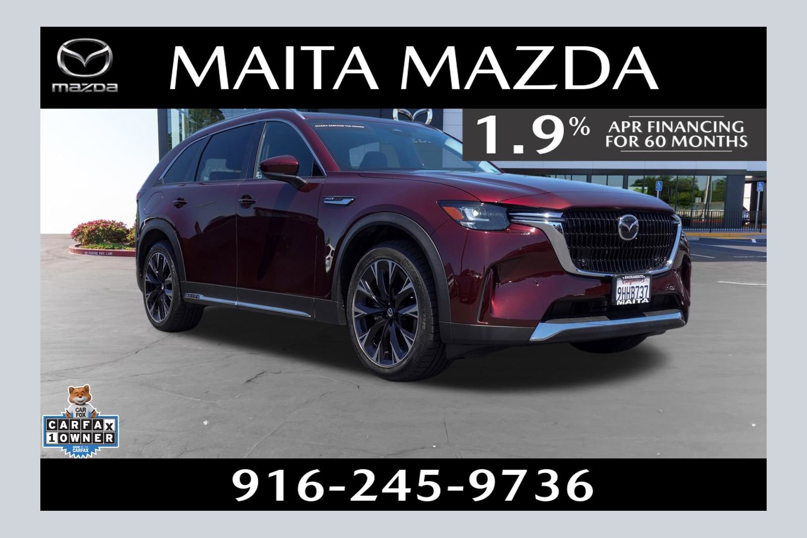Certified 2024 MAZDA CX-90 Plug-In Hybrid w/ Premium Pkg
