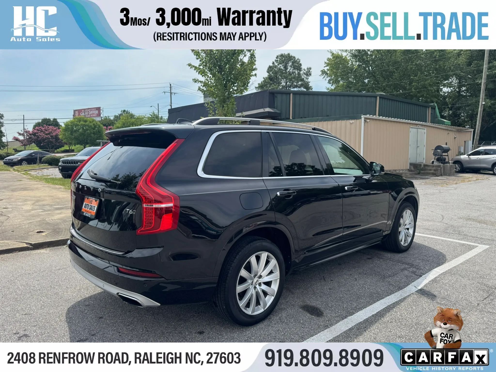 Used 2016 Volvo XC90 T6 Momentum w/ Momentum Plus Package AWD/4WD image 5