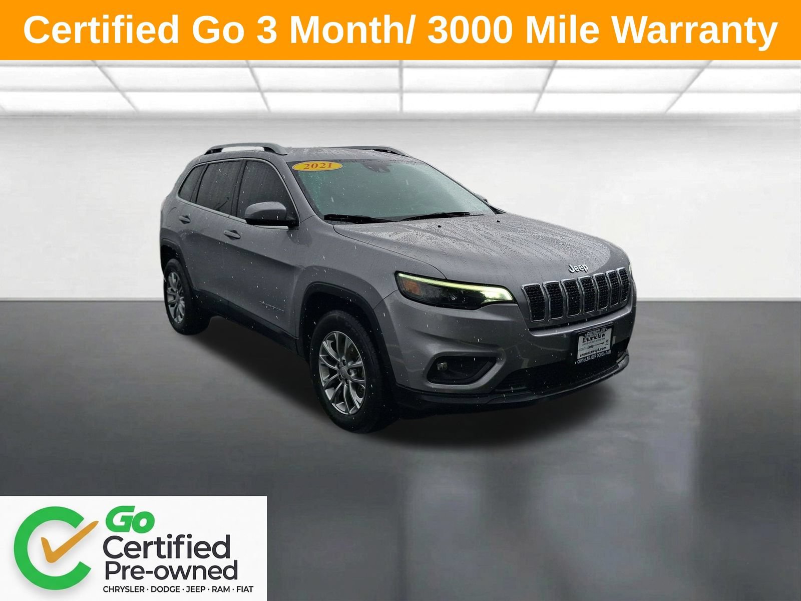 Certified 2021 Jeep Cherokee Latitude Lux w/ Comfort/Convenience Group AWD/4WD image 1