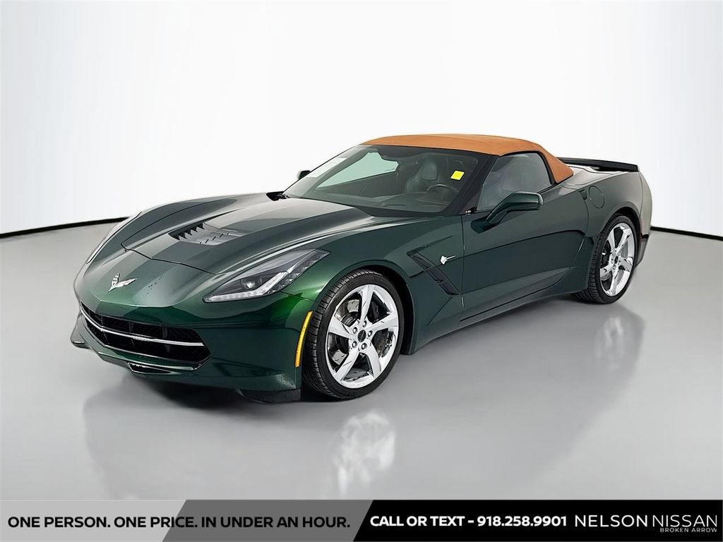 Used 2014 Chevrolet Corvette Stingray Convertible w/ 3LT Preferred Equipment Group RWD image 1
