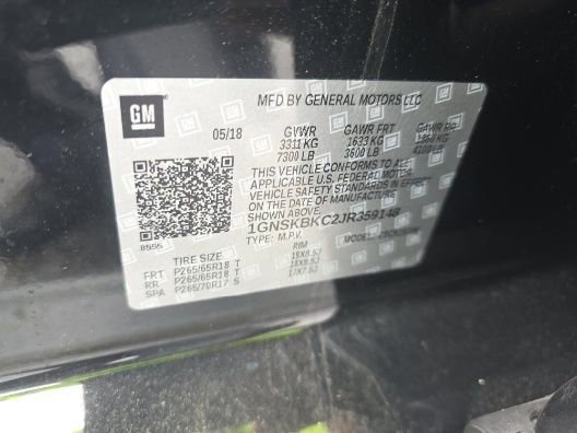 Used 2018 Chevrolet Tahoe LT image 9