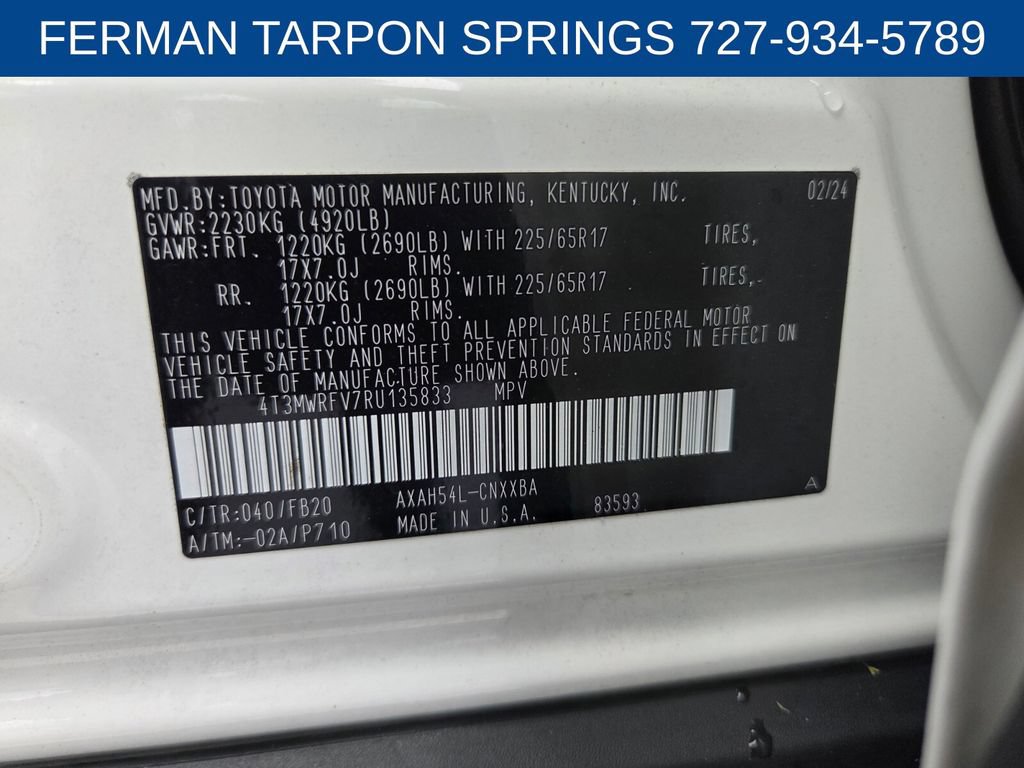 Used 2024 Toyota RAV4 LE AWD/4WD image 22