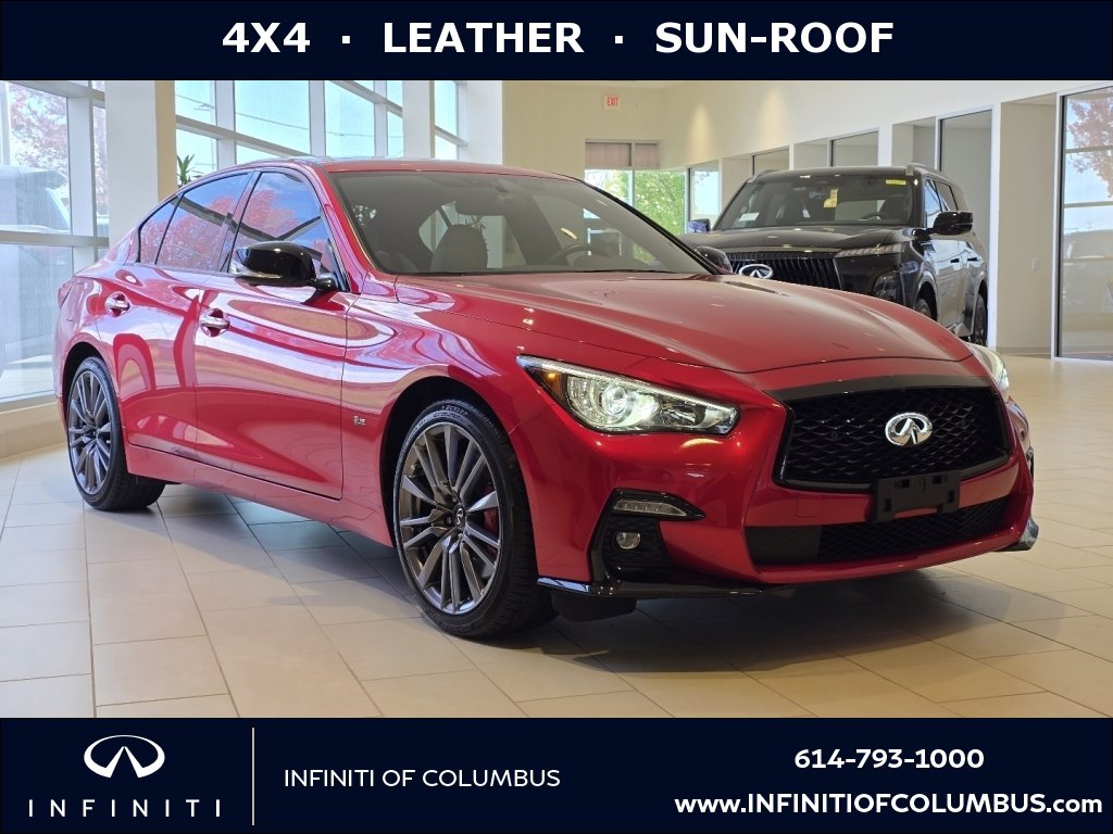 Used 2024 INFINITI Q50 Red Sport 400