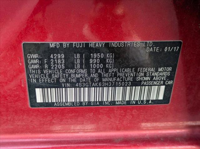 Used 2017 Subaru Impreza 2.0i Sport w/ Popular Package #4A image 24