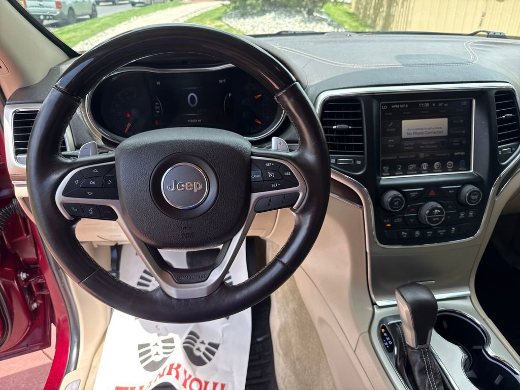 Used 2016 Jeep Grand Cherokee Overland AWD/4WD image 13