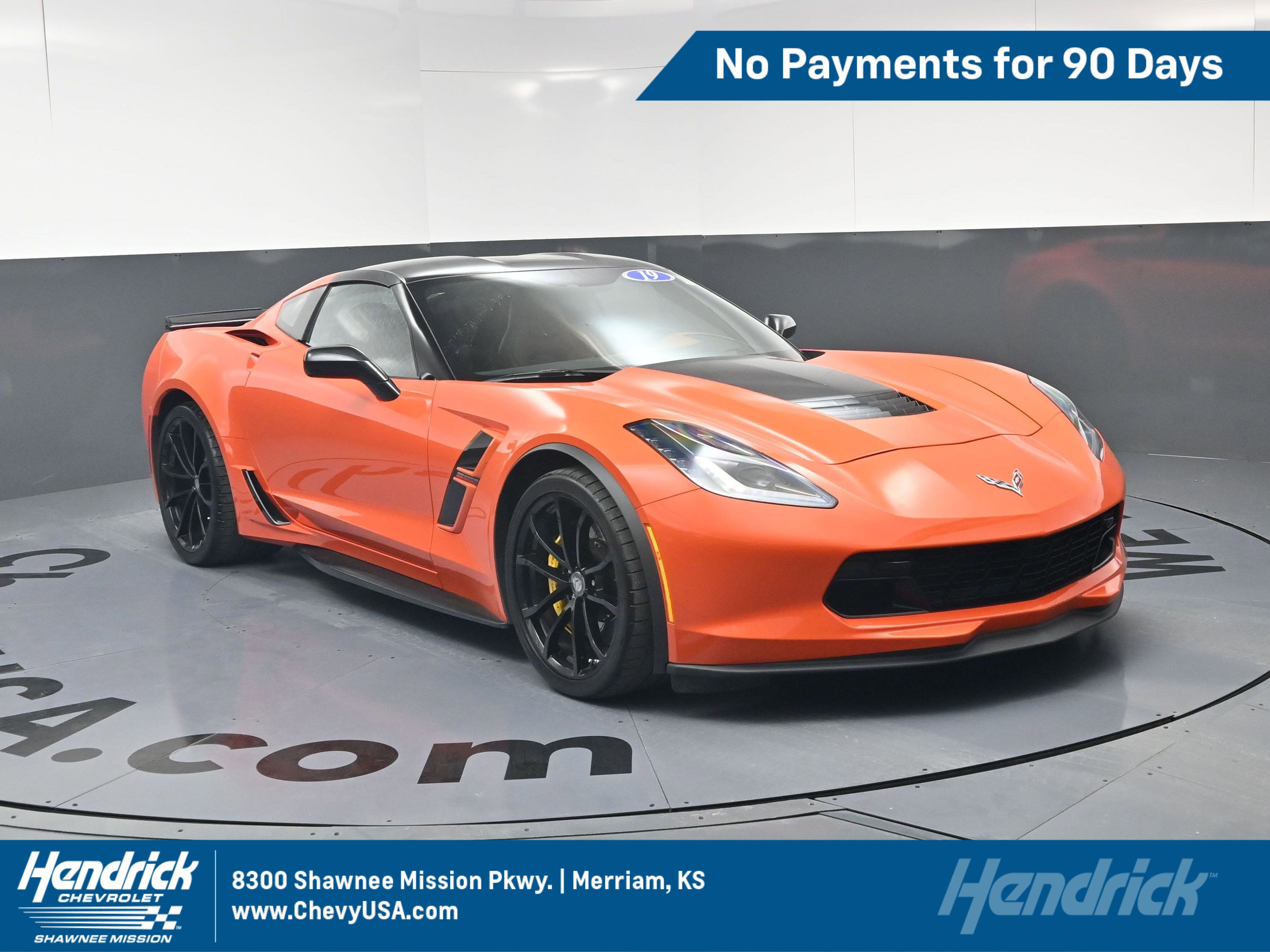 Used 2019 Chevrolet Corvette Grand Sport RWD image 1
