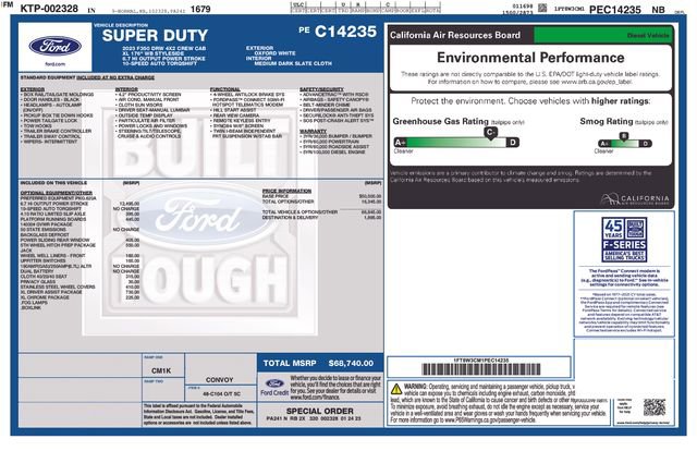 Used 2023 Ford F350 XL w/ XL Driver Assist Package RWD image 27