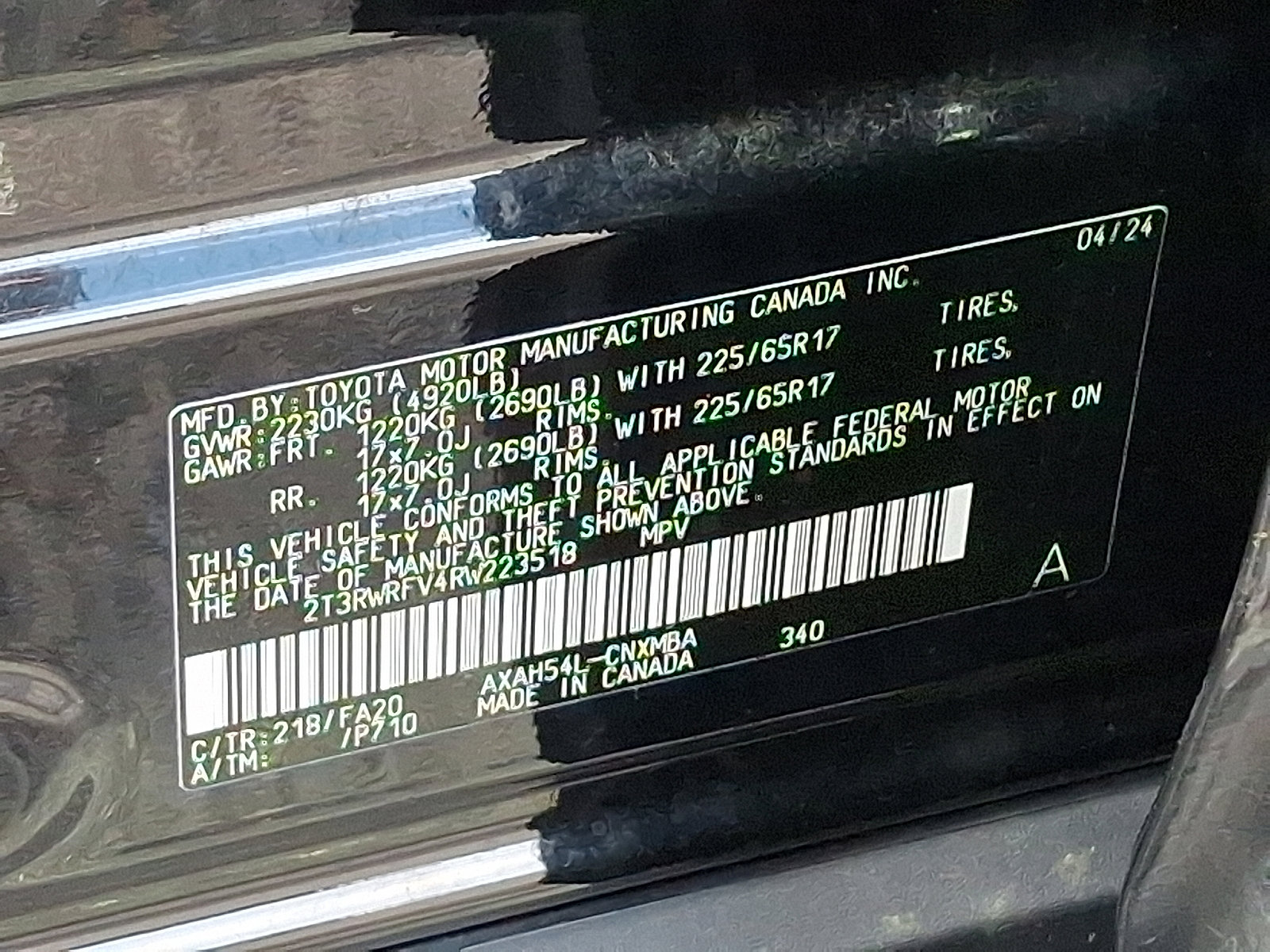 Certified 2024 Toyota RAV4 XLE AWD/4WD image 27